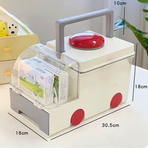 Car-Shaped Medicine Storage Box
